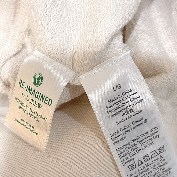 J.Crew new without tags lightweight vintage fleece sweatpants 💯% cotton - Picture 6 of 6